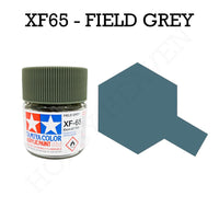 Tamiya Acrylic Mini Xf-65 Field Grey Paint 10ml - Hobby Heaven