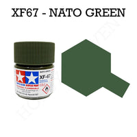 Tamiya Acrylic Mini Xf-67 Nato Green Paint 10ml - Hobby Heaven