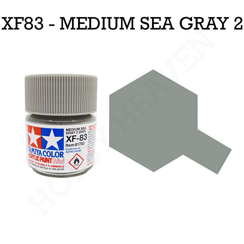 Tamiya Acrylic Mini Xf-83 Raf Medium Sea Grey 2 Paint 10ml - Hobby Heaven