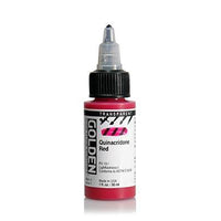 Golden High Flow 30ml Transparent Quinacridone Red Paint - Hobby Heaven