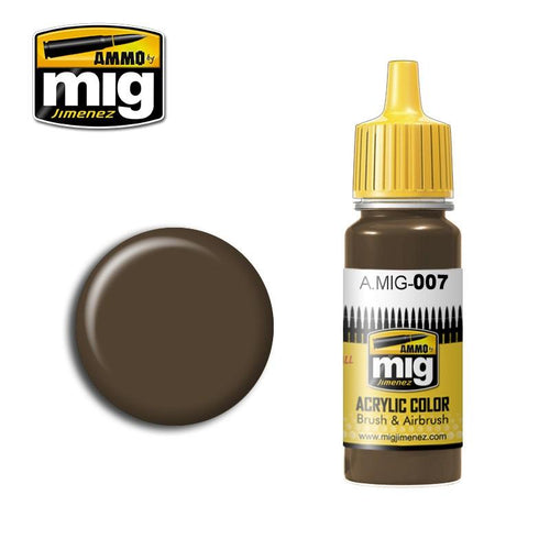 A.MIG-0007 RAL 7017 DUNKELBRAUN AMMO By MIG - Hobby Heaven