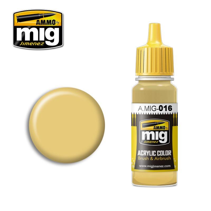 A.MIG-0016 RAL 8020 GELBBRAUN AMMO By MIG - Hobby Heaven