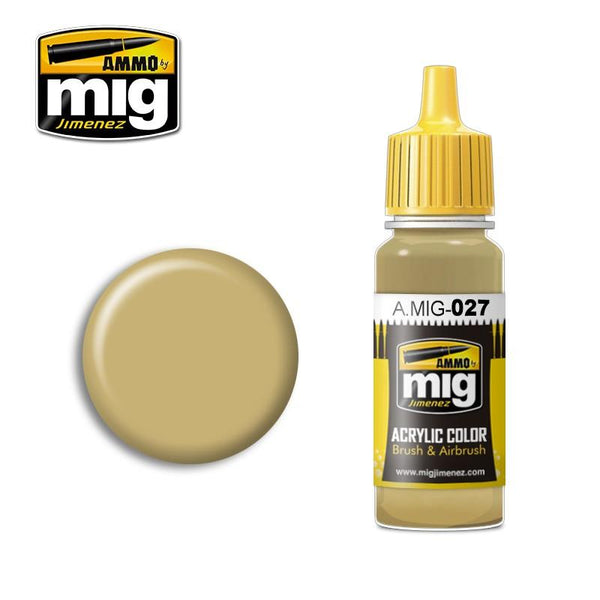 A.MIG-0027 RAL8031 F9 GERMAN SAND BEIGE AMMO By MIG - Hobby Heaven