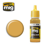 A.MIG-0030 SAND YELLOW AMMO By MIG - Hobby Heaven