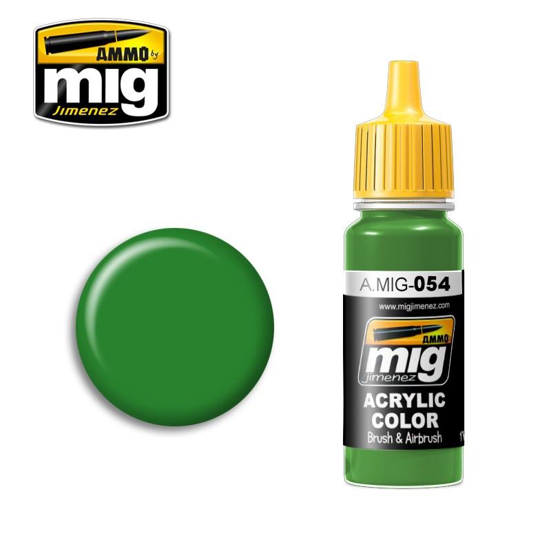 A.MIG-0054 SIGNAL GREEN AMMO By MIG - Hobby Heaven