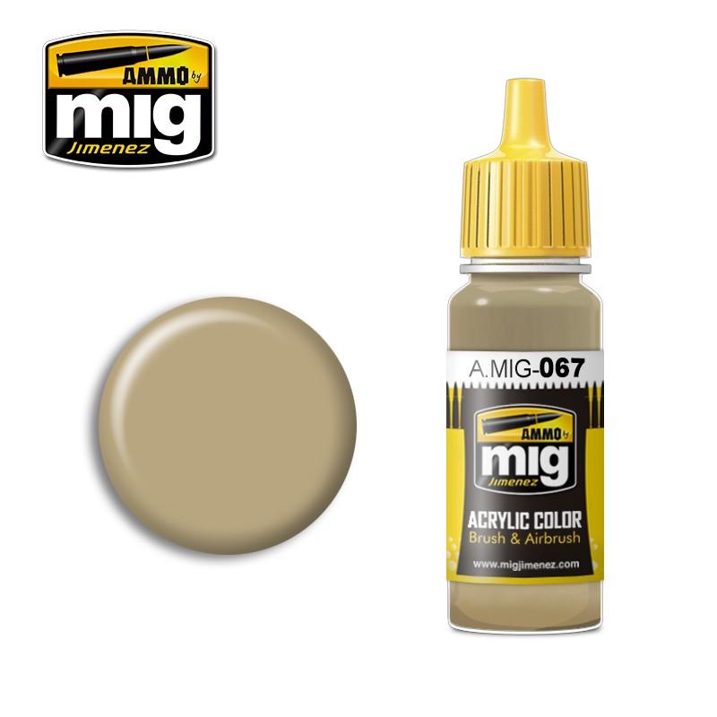 A.MIG-0067 LIGHT SAND GREY AMMO By MIG - Hobby Heaven