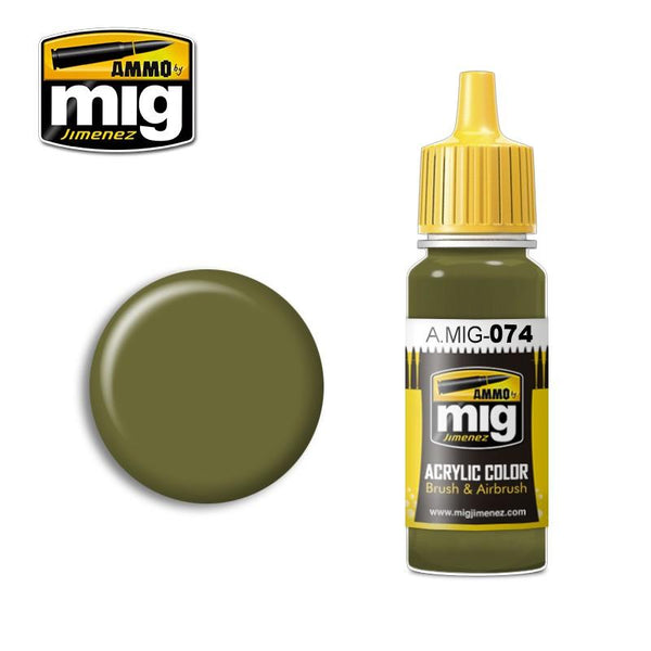 A.MIG-0074 GREEN MOSS AMMO By MIG - Hobby Heaven