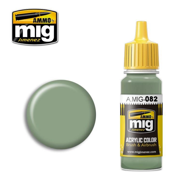 A.MIG-0082 APC INTERIOR LIGHT GREEN AMMO By MIG - Hobby Heaven