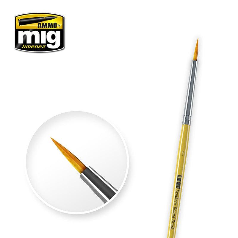 AMMO by MIG Synthetic Brush Range - Hobby Heaven