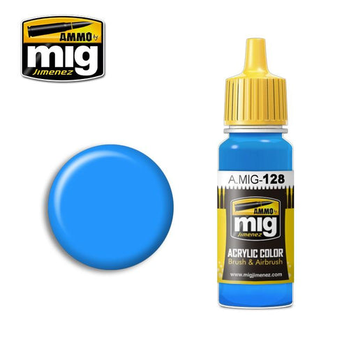 A.MIG-0128 CYAN AMMO By MIG - Hobby Heaven