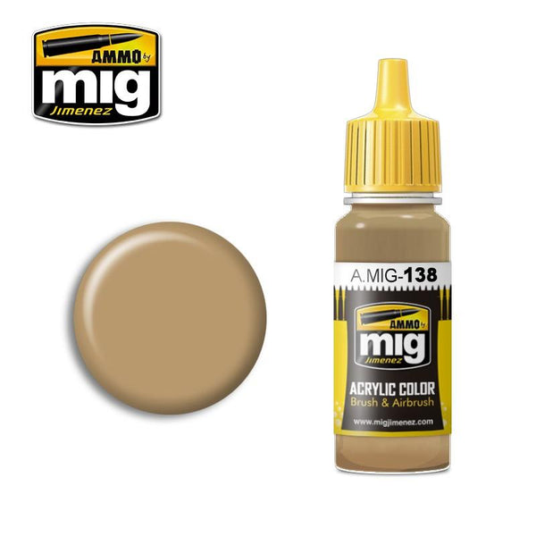 A.MIG-0138 DESERT YELLOW AMMO By MIG - Hobby Heaven