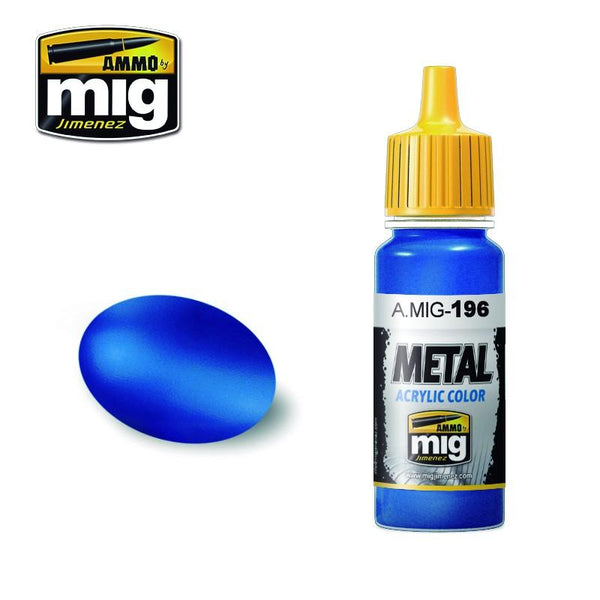 A.MIG-0196 WARHEAD METALLIC BLUE AMMO By MIG - Hobby Heaven