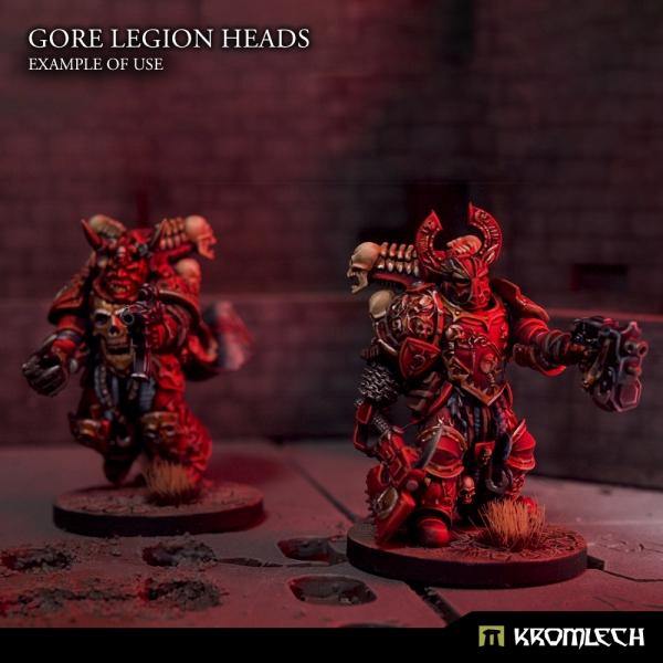 Kromlech Gore Legion Heads (10) KRCB245 - Hobby Heaven