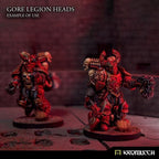 Kromlech Gore Legion Heads (10) KRCB245 - Hobby Heaven