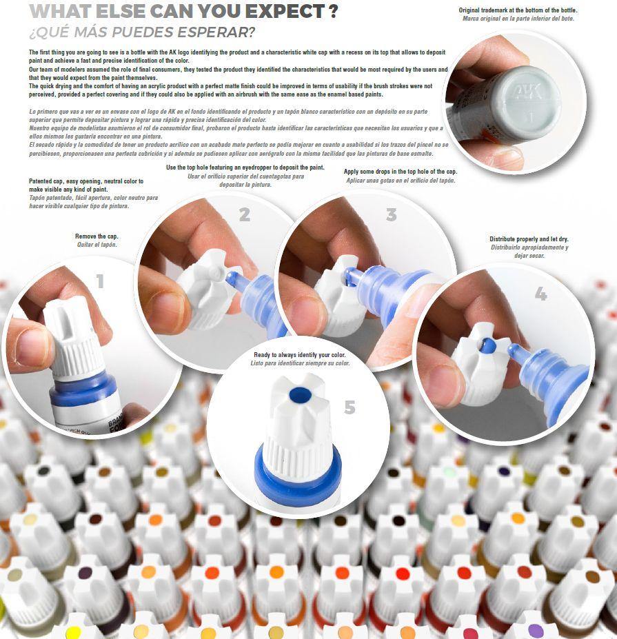 AK Interactive 3rd Generation Offwhite 17ml - Hobby Heaven