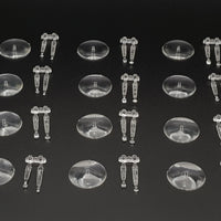 32mm Round Flying Clear Plastic Base - Hobby Heaven
