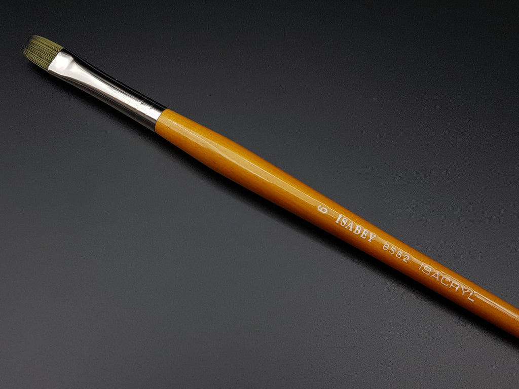 Isabey ISACRYL Short Flat Brush Series 6562 - Hobby Heaven