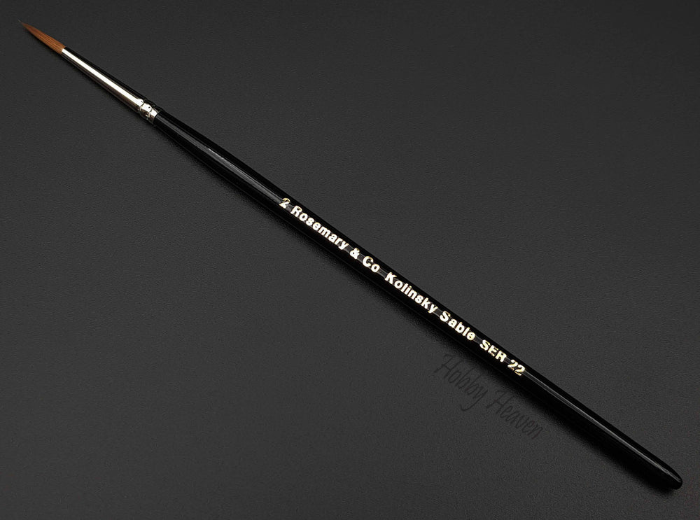 Rosemary & Co Pure Kolinsky Designer Brush Series 22 - Hobby Heaven