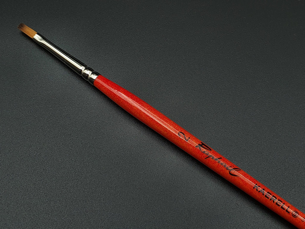 Raphael Series 8796 Watercolor Kaerell Flat Synthetic Brush - Hobby Heaven