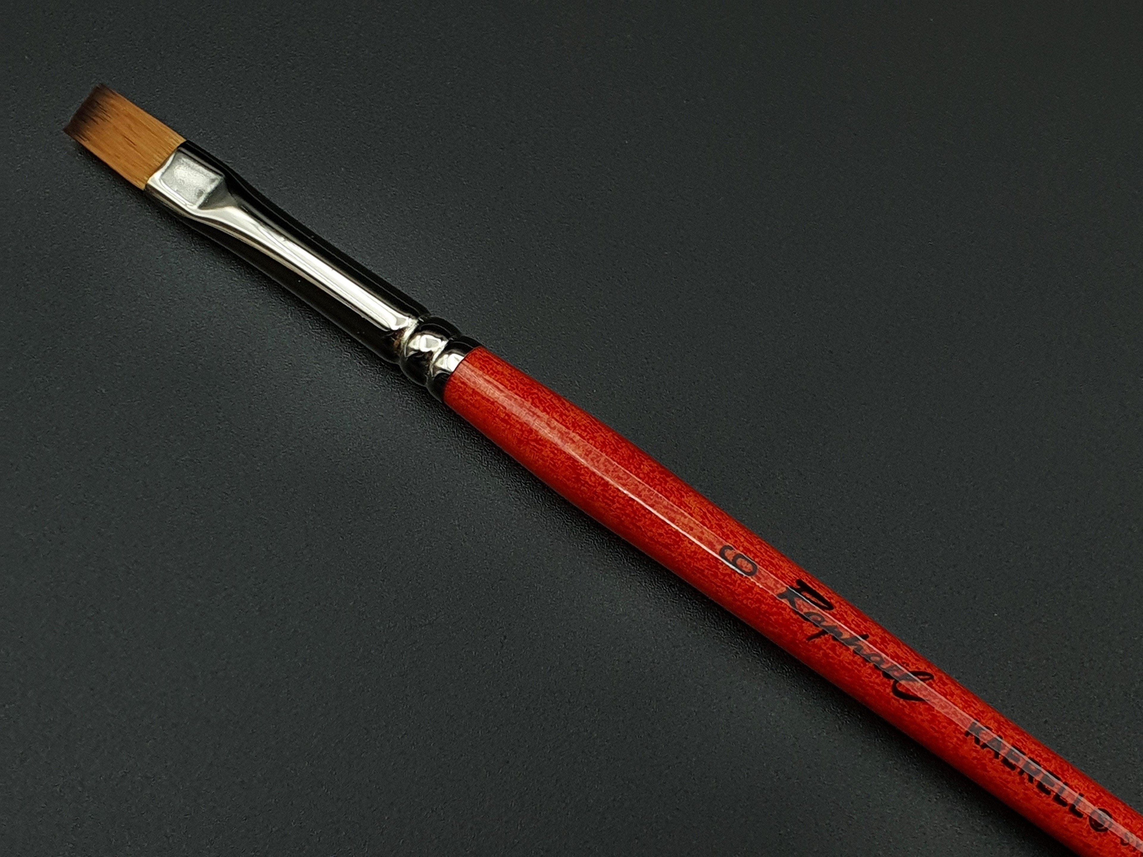 Raphael Series 8796 Watercolor Kaerell Flat Synthetic Brush - Hobby Heaven