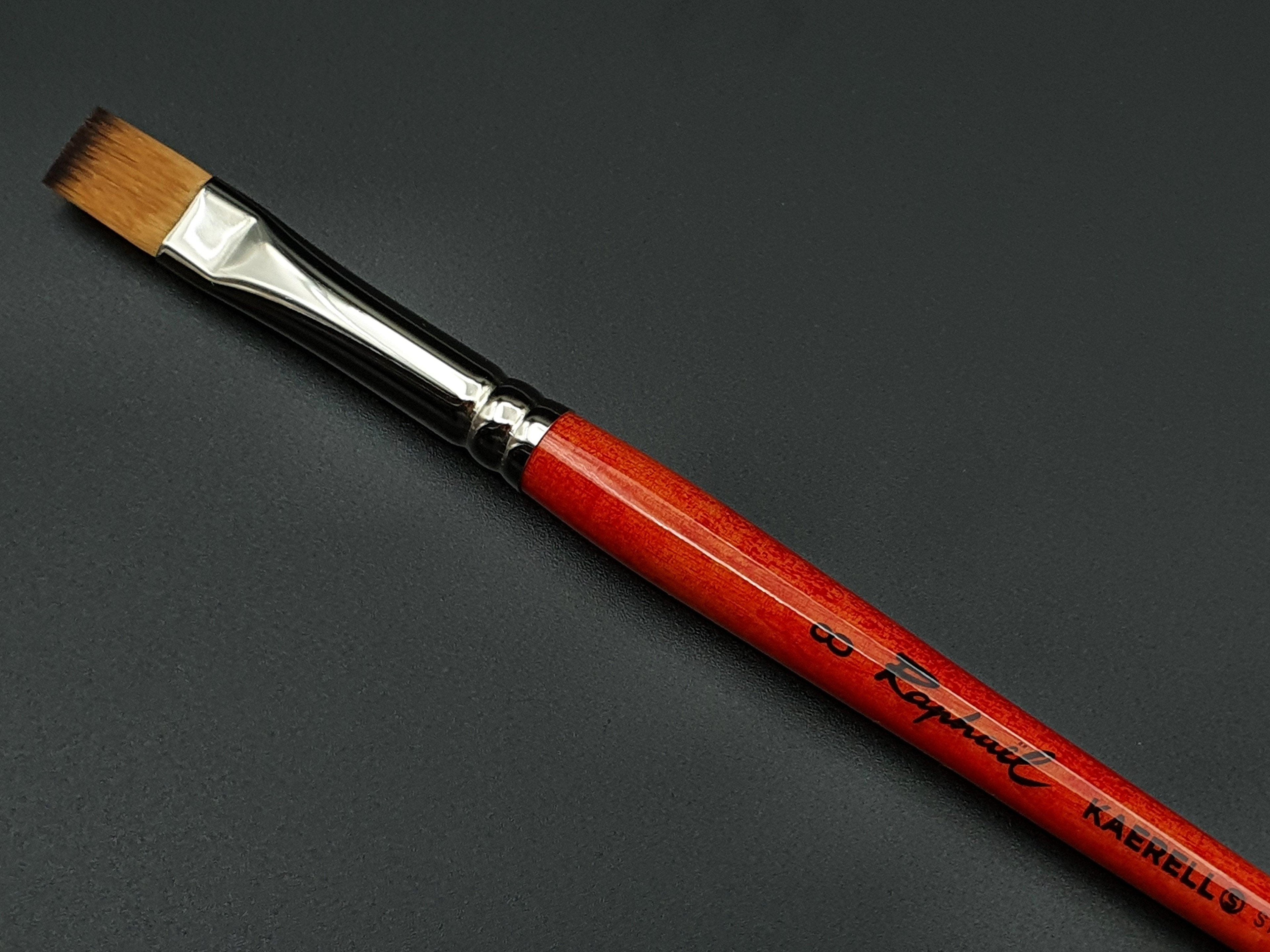 Raphael Series 8796 Watercolor Kaerell Flat Synthetic Brush - Hobby Heaven