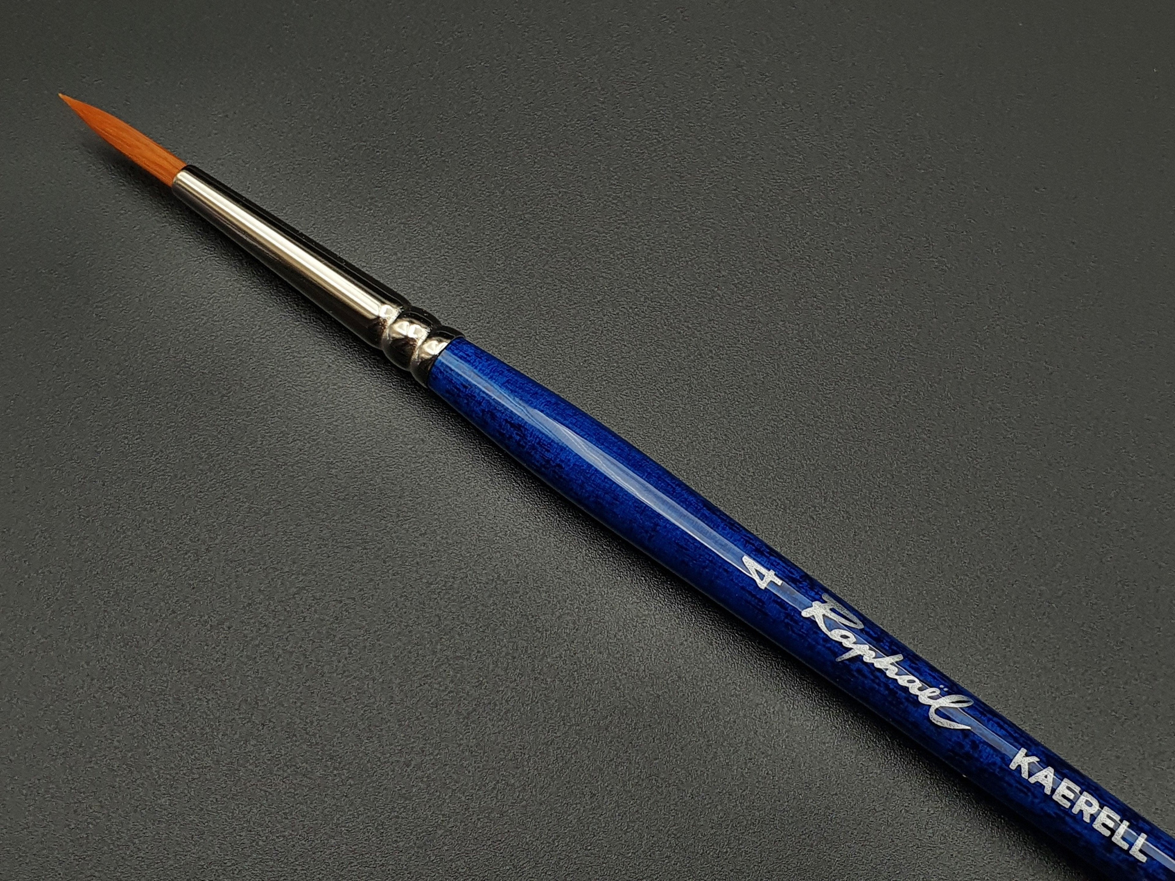Raphael Series 8204 Watercolor Kaerell Blue Round Synthetic Brush - Hobby Heaven