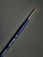 Raphael Series 8204 Watercolor Kaerell Blue Round Synthetic Brush - Hobby Heaven