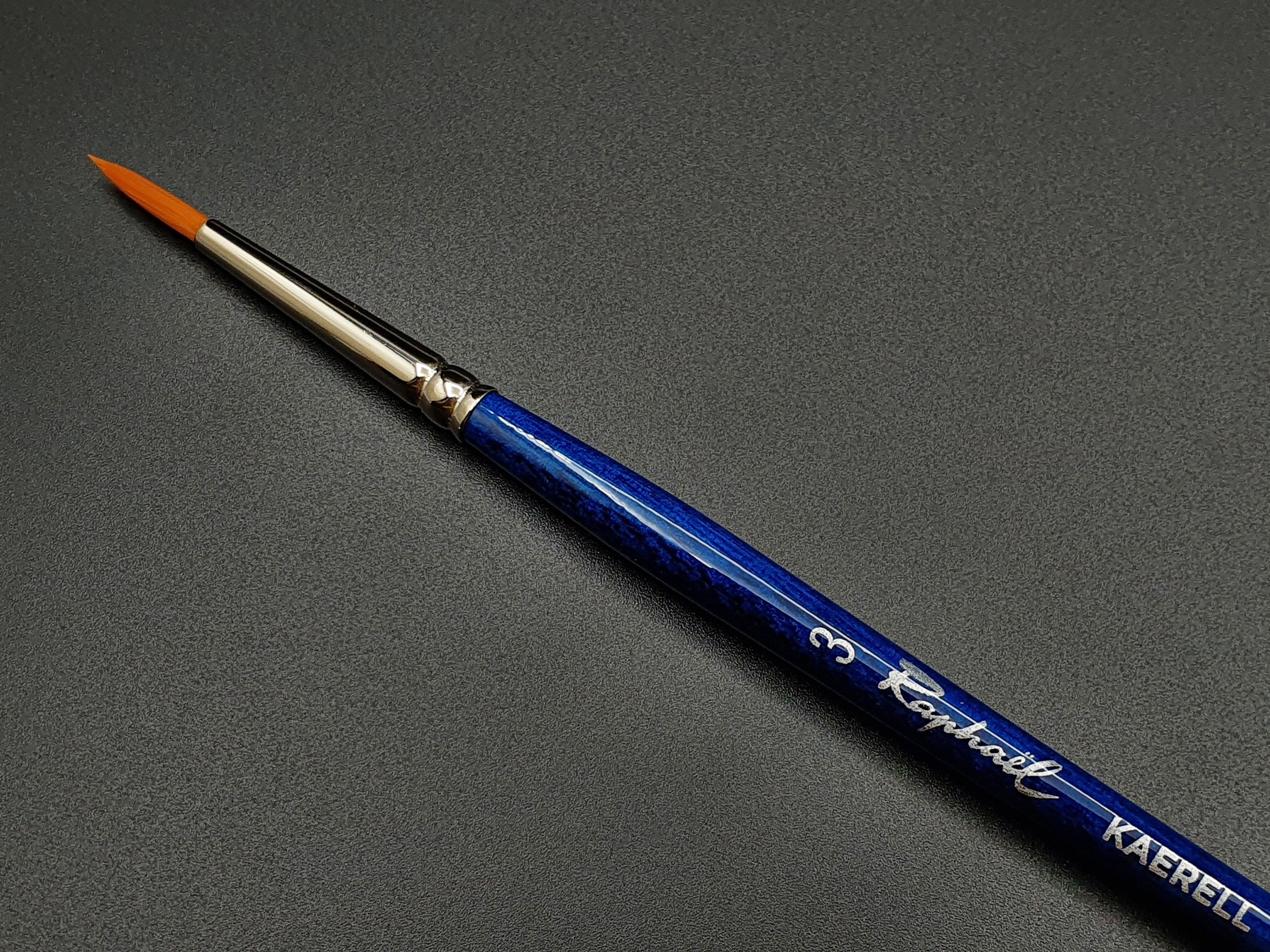 Raphael Series 8204 Watercolor Kaerell Blue Round Synthetic Brush - Hobby Heaven