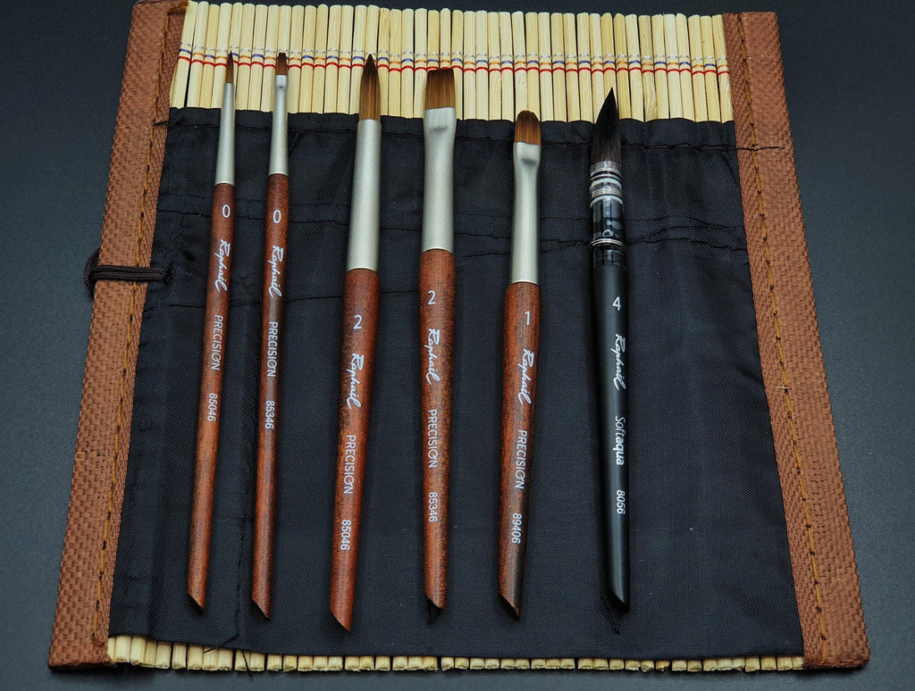 Raphael Travel 6 Pieces Brush Set - Hobby Heaven