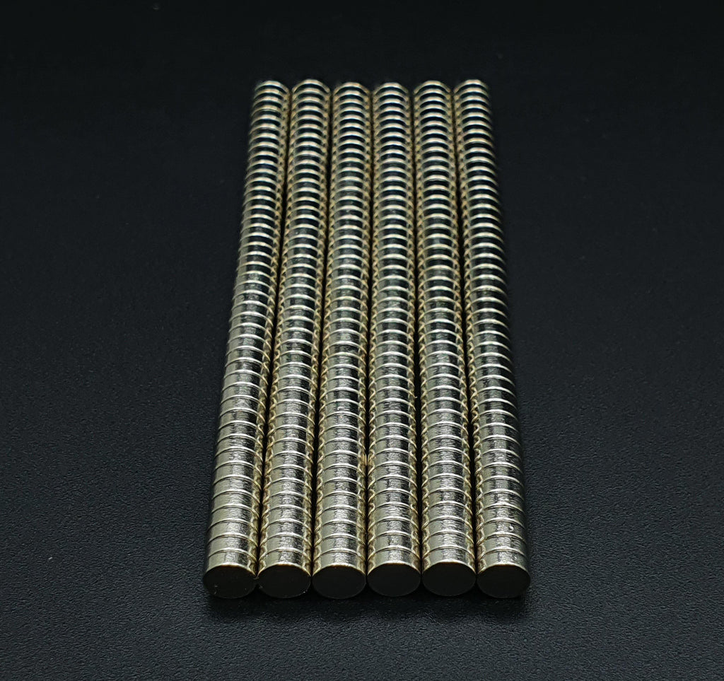 5mm x 2mm Neodymium N50 Strong Magnets - Hobby Heaven