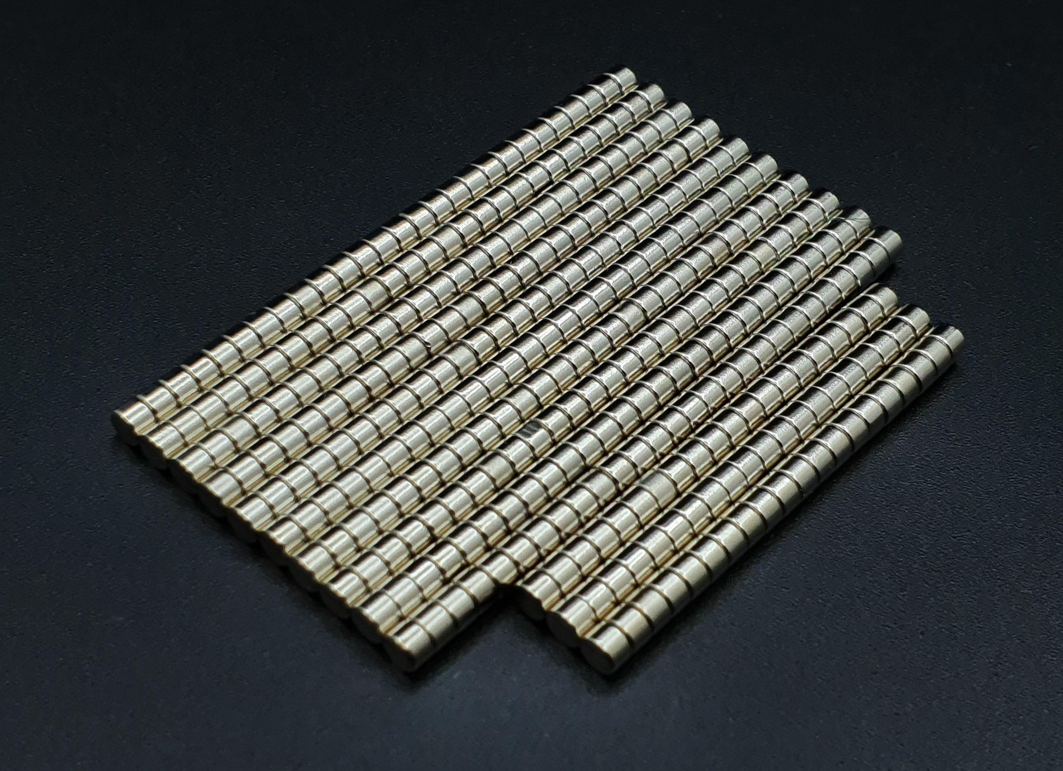 3mm x 2mm Neodymium N50 Strong Magnets - Hobby Heaven
