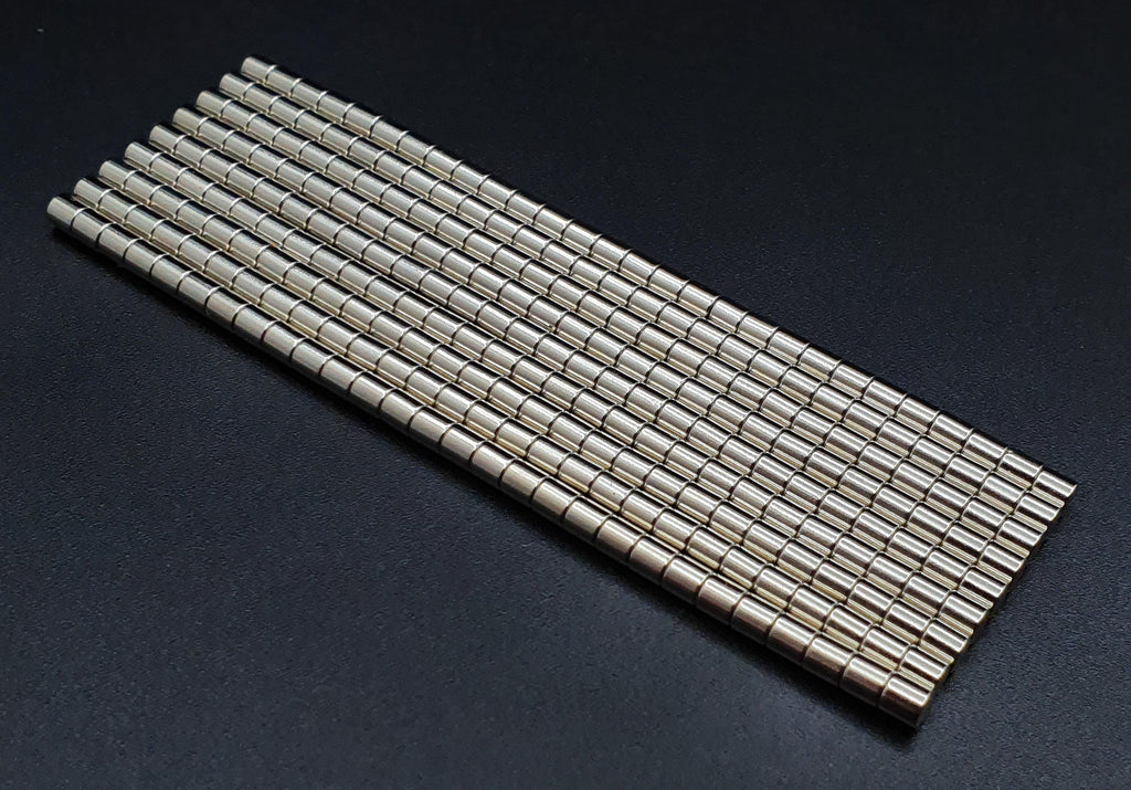 3mm x 3mm Neodymium N50 Strong Magnets - Hobby Heaven