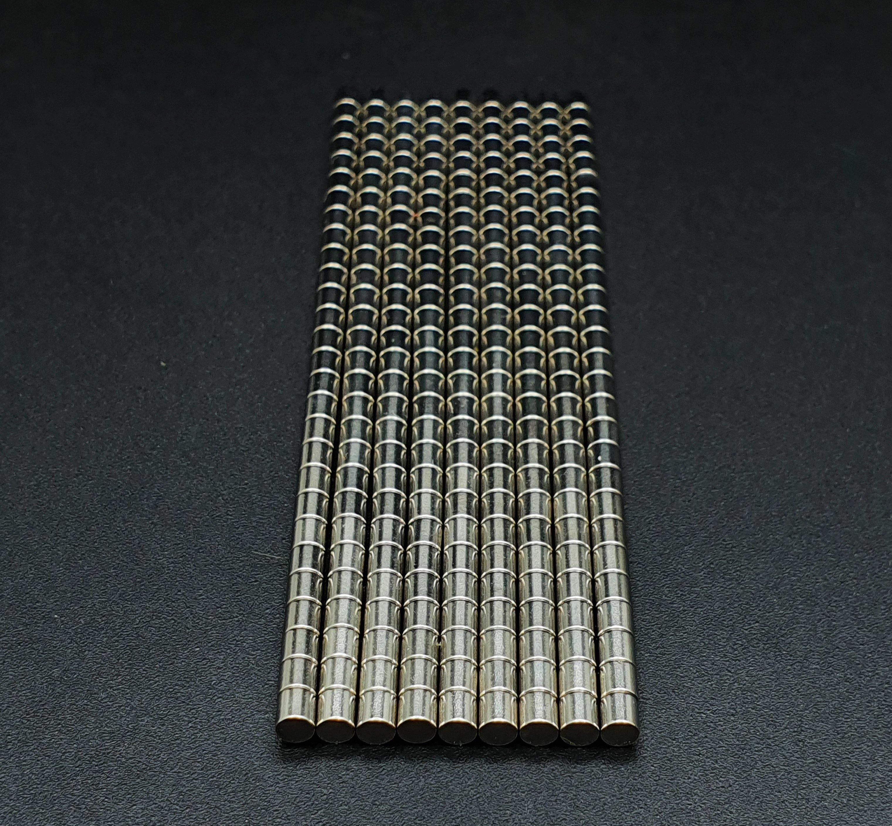 3mm x 3mm Neodymium N50 Strong Magnets - Hobby Heaven