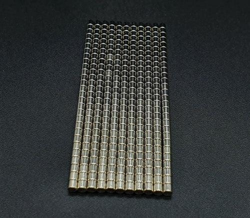 2mm x 2mm Neodymium N50 Strong Magnets - Hobby Heaven