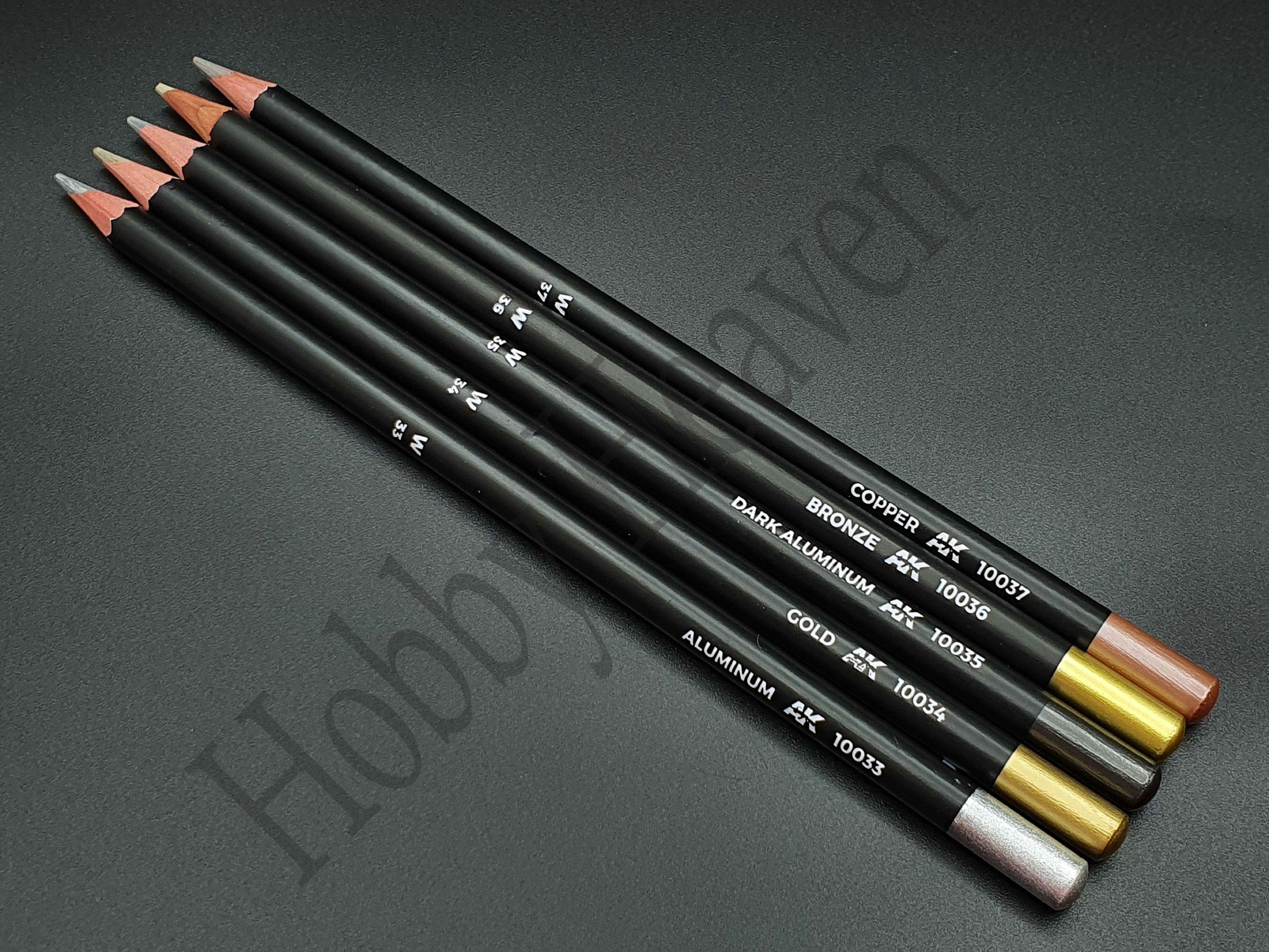 AK Interactive Watercolor Weathering Pencils Singles Full Range - Hobby Heaven