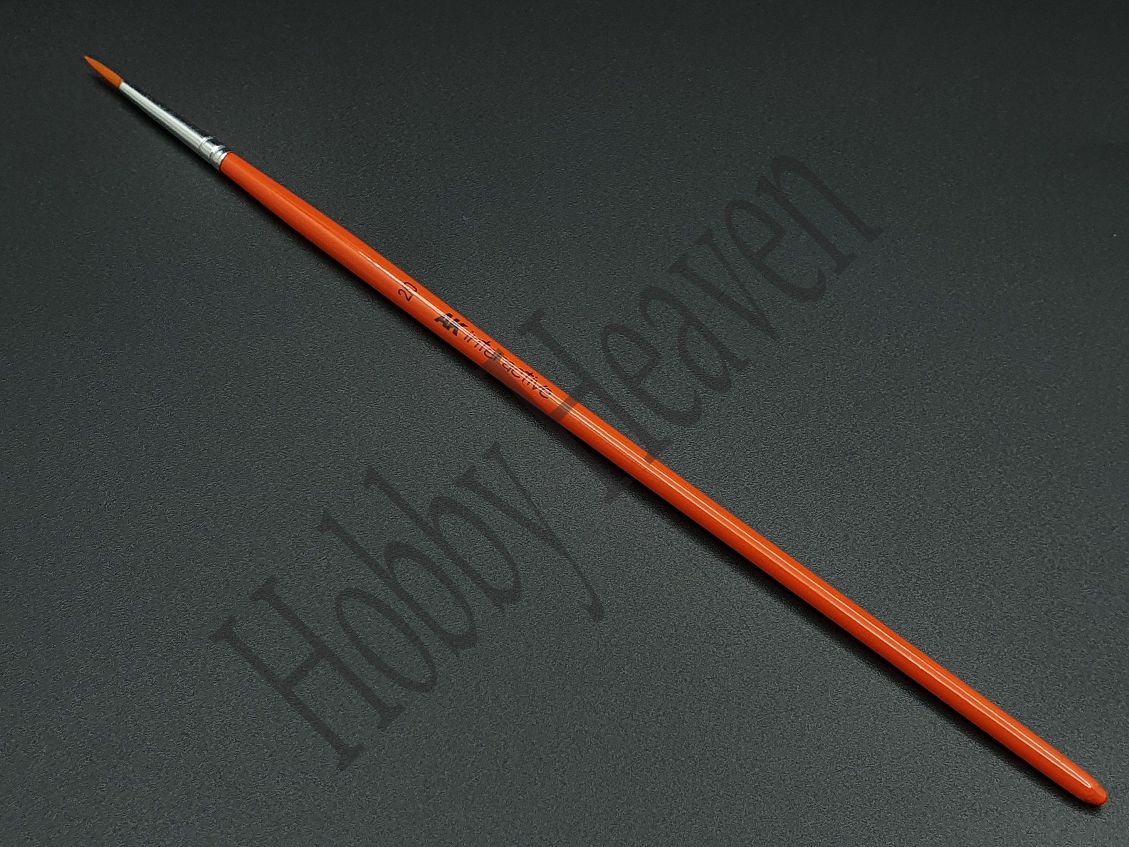 Ak Interactive Synthetic Brushes Full Range - Hobby Heaven