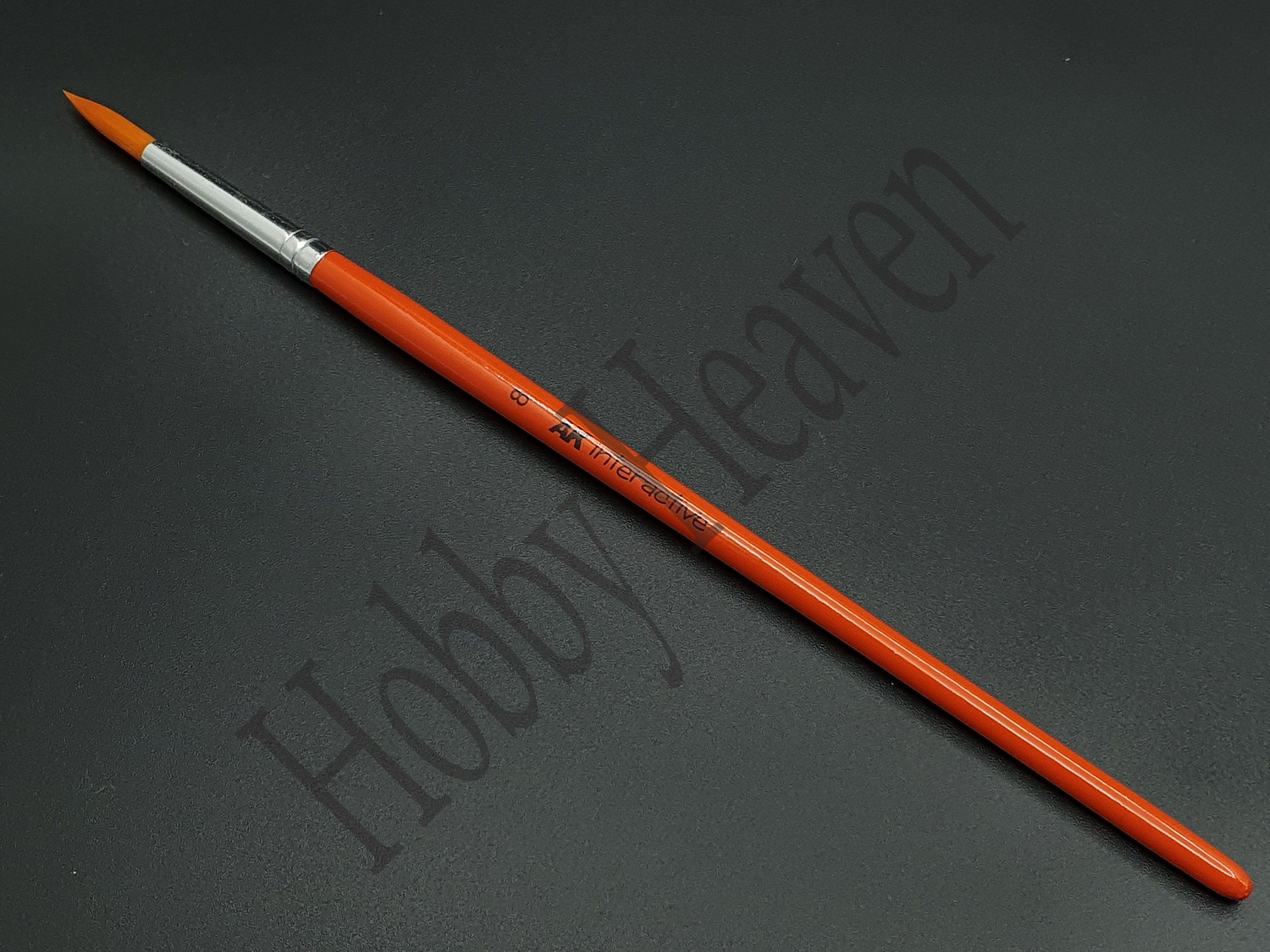Ak Interactive Synthetic Brushes Full Range - Hobby Heaven