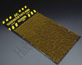 AK8122 Backwater Tuft 4mm sheet out of packaging on dark background