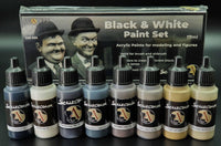 Scale75 Black and White Paint Set (8 Paints) - Hobby Heaven
