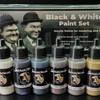 Scale75 Black and White Paint Set (8 Paints) - Hobby Heaven
