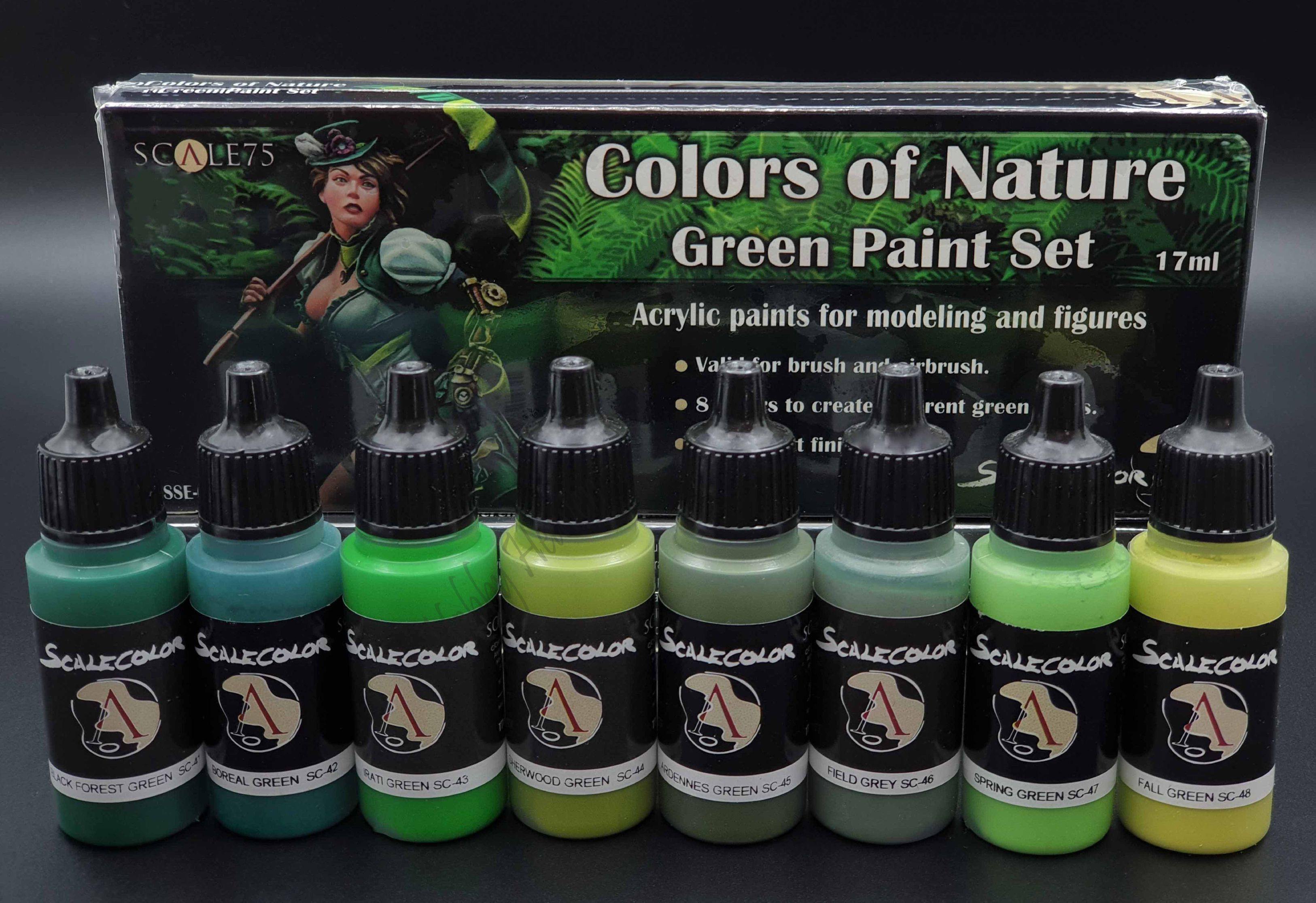 Scale75 Colors of Nature Paint Set (8 Paints) - Hobby Heaven