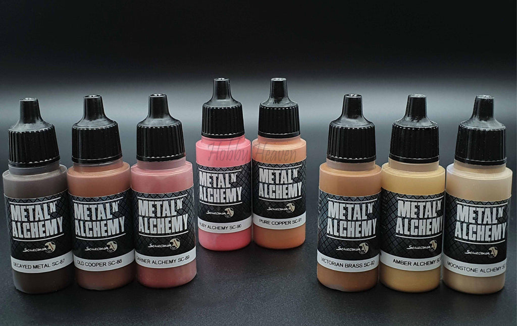 Scale75 Metal N'Alchemy Copper Series Paint Set (8 Paints) - Hobby Heaven