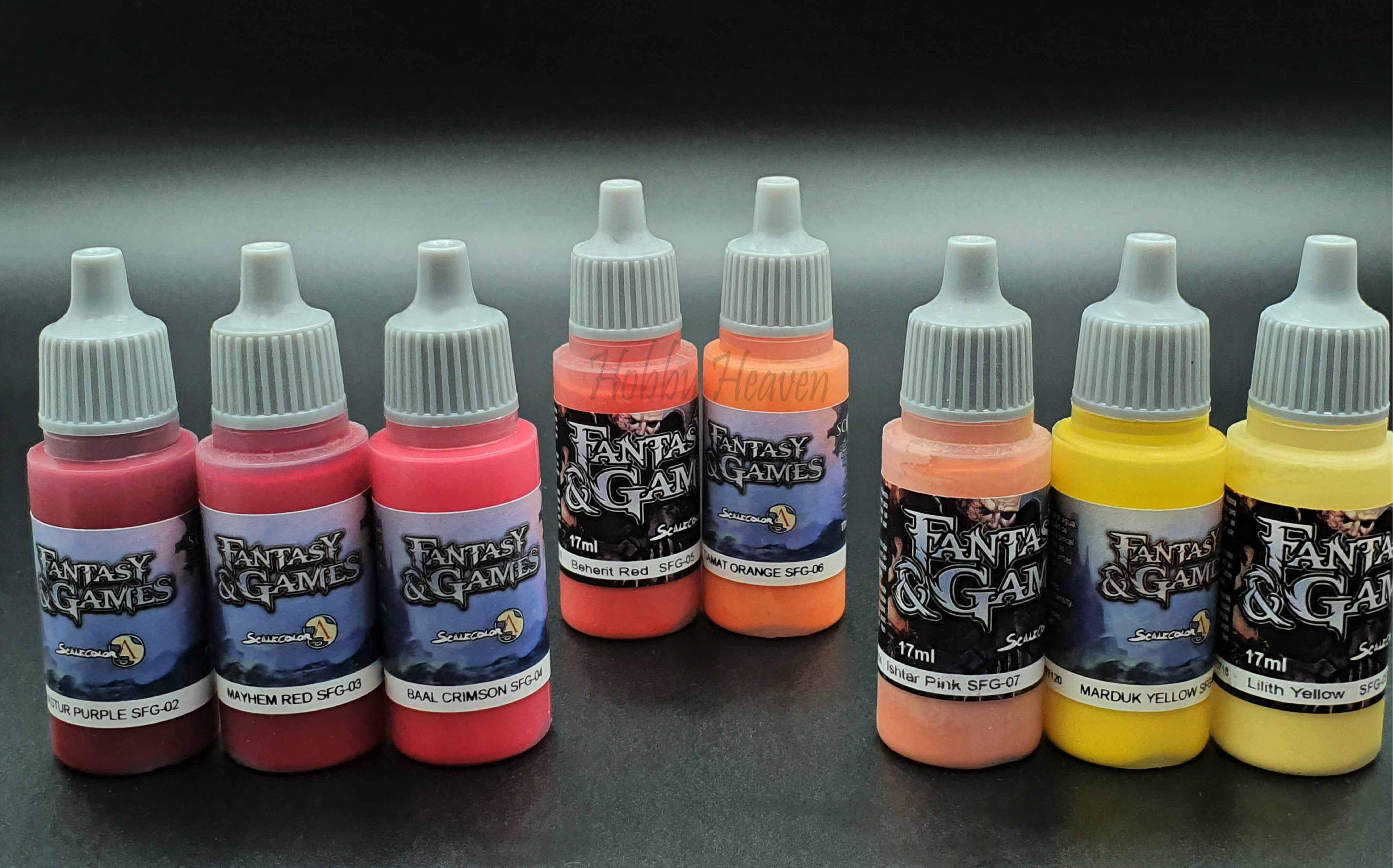 Scale75 Creatures From Hell Paint Set (8 Paints) - Hobby Heaven