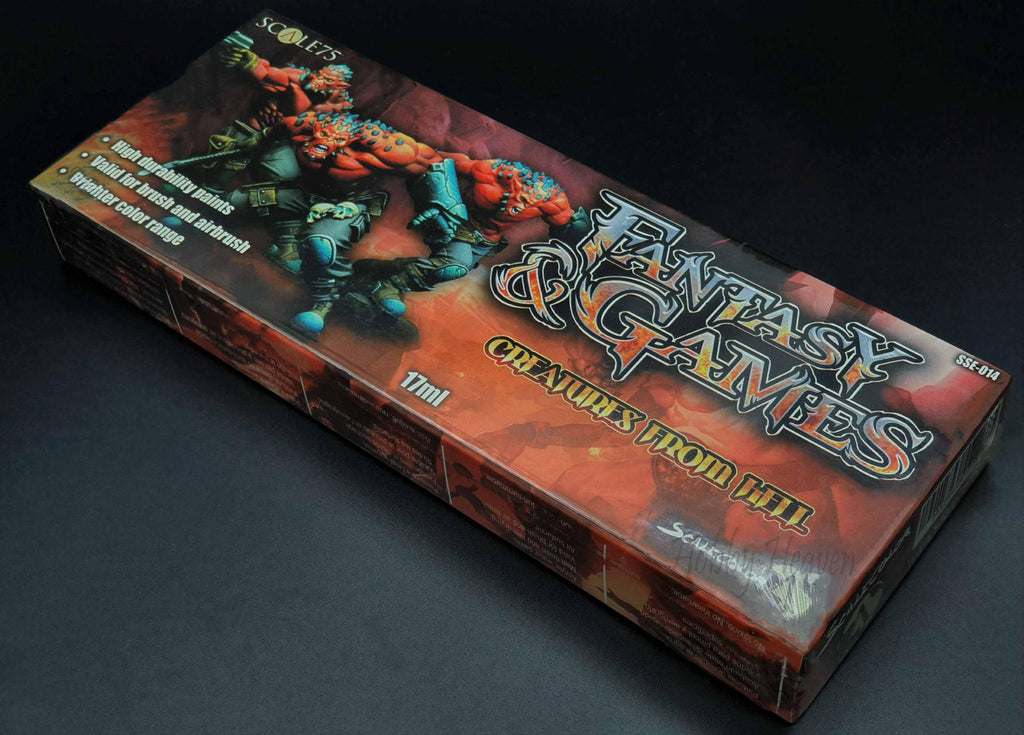 Scale75 Creatures From Hell Paint Set (8 Paints) - Hobby Heaven