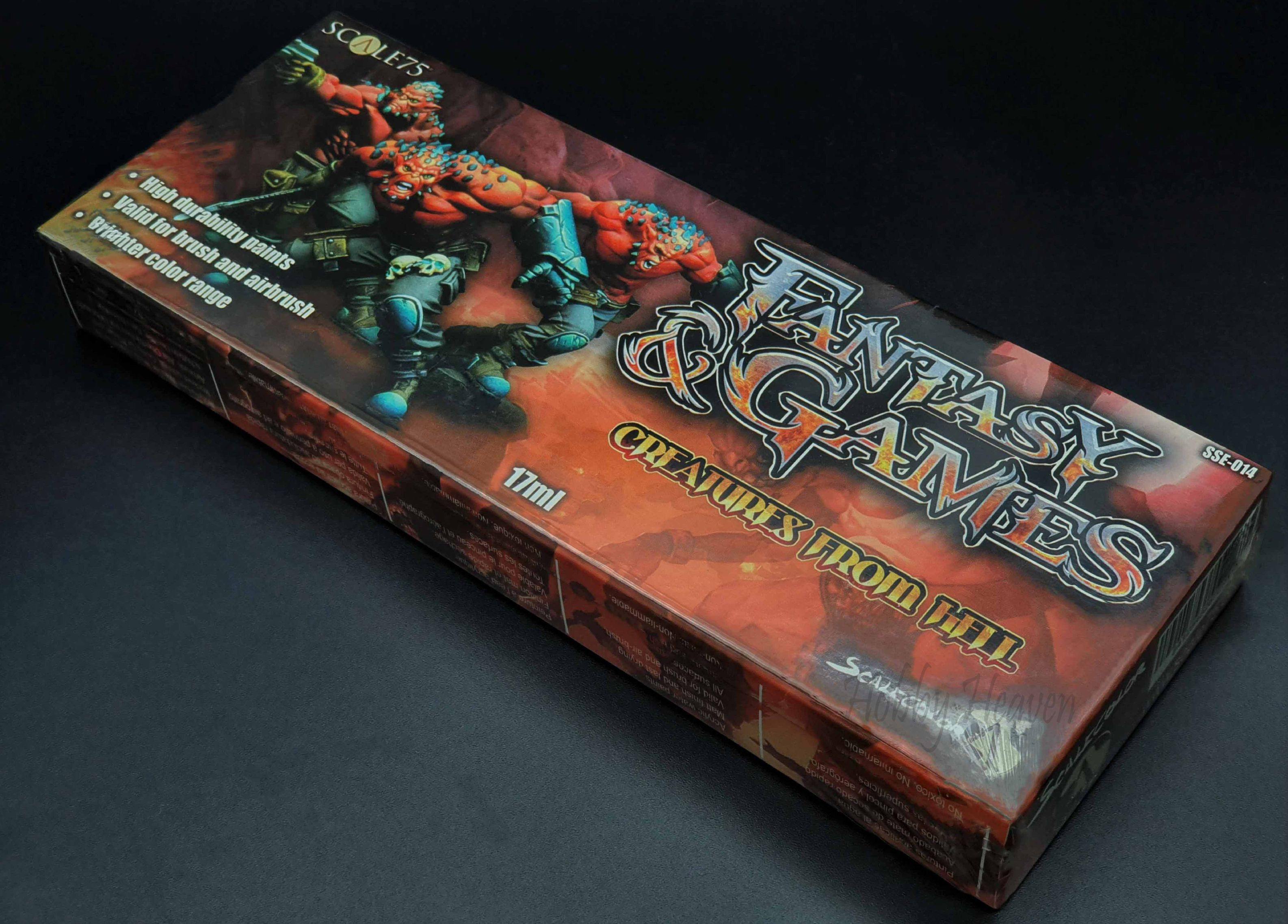 Scale75 Creatures From Hell Paint Set (8 Paints) - Hobby Heaven
