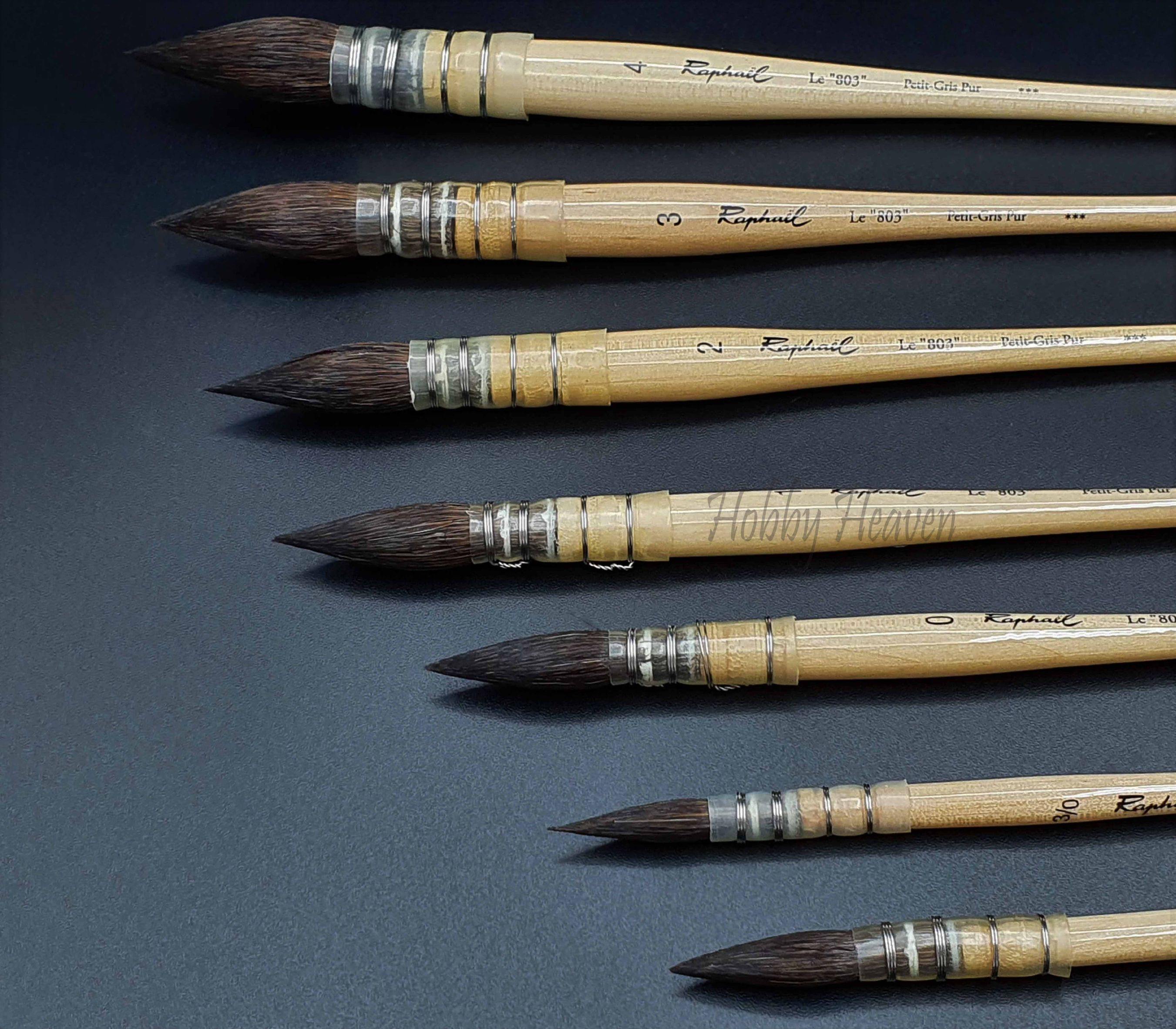 Raphael 803 Kazan Squirrel Mop Classic French Quill - Hobby Heaven
