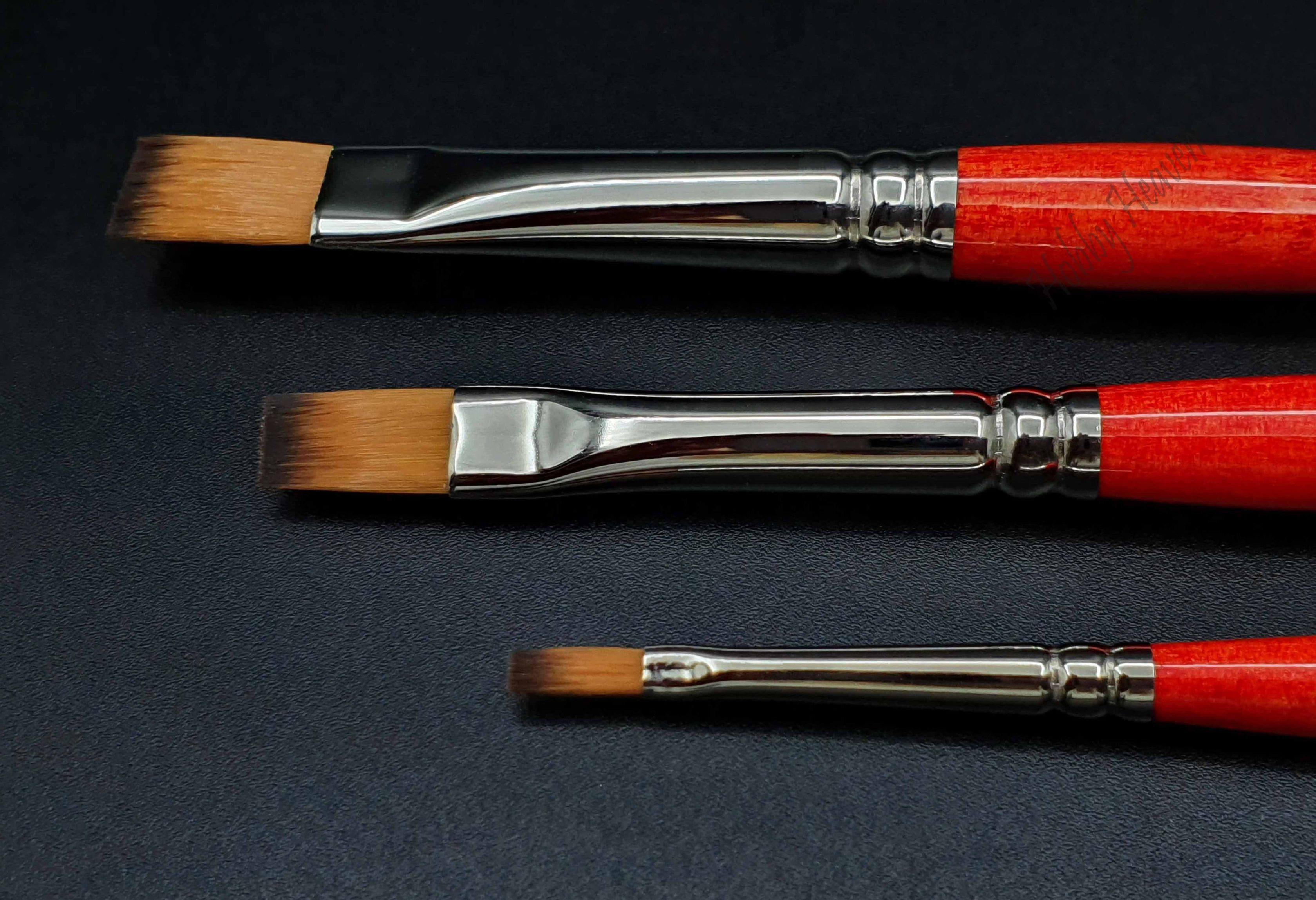 Raphael Series 8796 Watercolor Kaerell Flat Synthetic Brush - Hobby Heaven