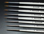 Abteilung 502 TOP LINE Marta Kolinsky Sable Brushes Range - Hobby Heaven