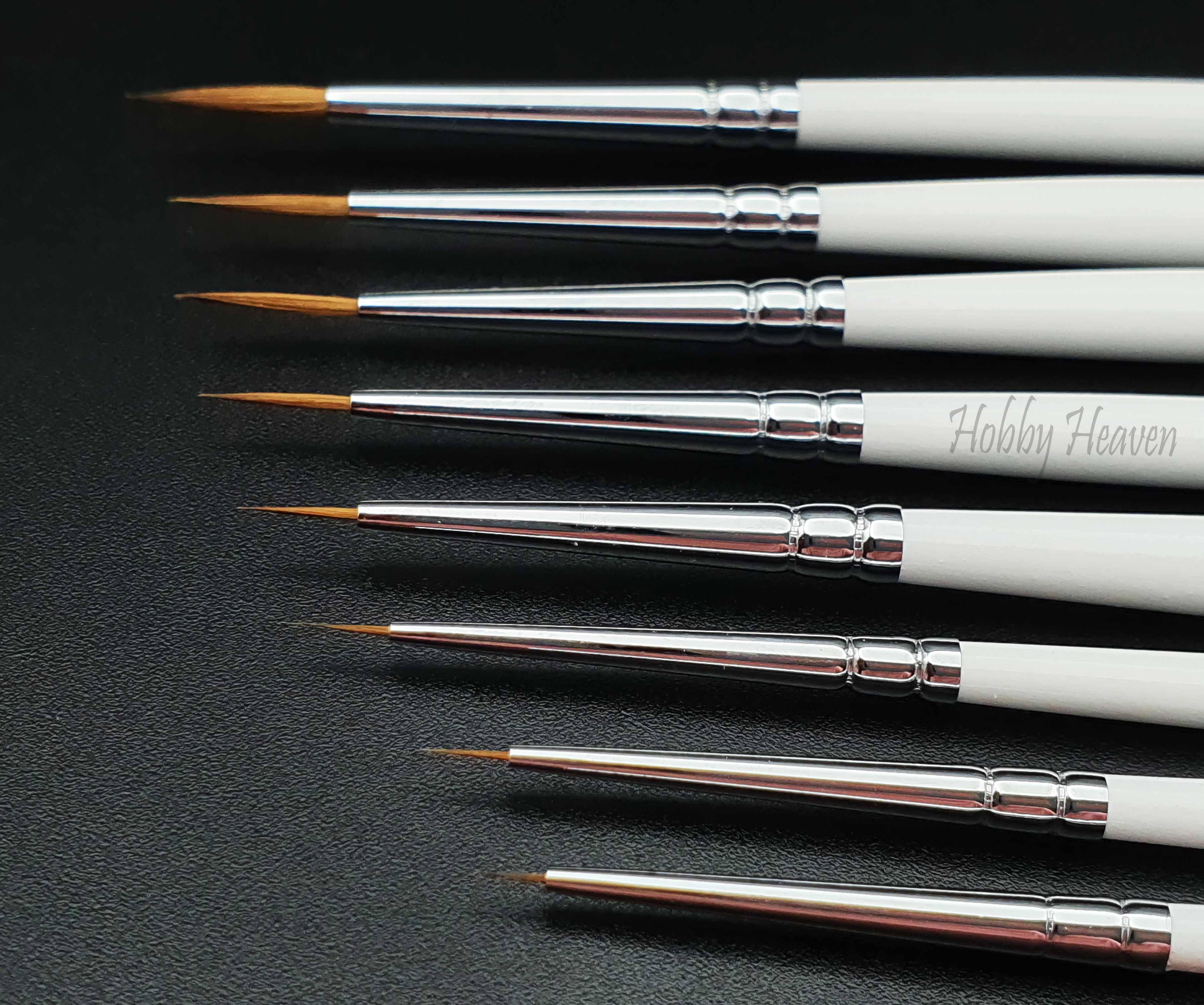 Abteilung 502 TOP LINE Marta Kolinsky Sable Brushes Range - Hobby Heaven