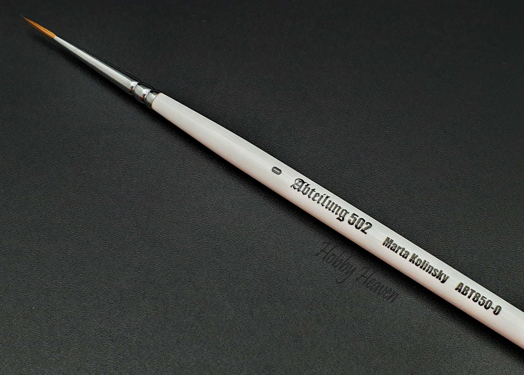 Abteilung 502 TOP LINE Marta Kolinsky Sable Brushes Range - Hobby Heaven